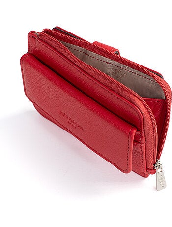 Portecartes 1 volet Cuir CONFORT