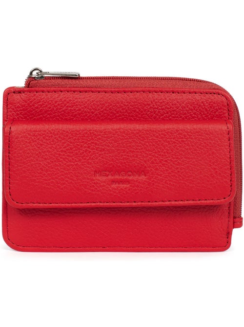 Portecartes  1 volet  Cuir CONFORT - Kiabi