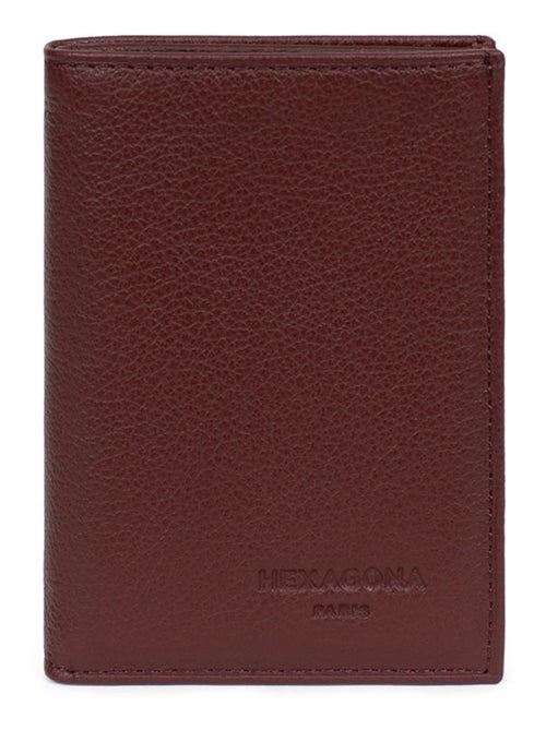 Portecartes  1 volet  Cuir CONFORT - Kiabi