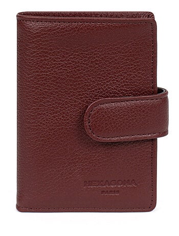 Portecartes 1 volet Cuir CONFORT