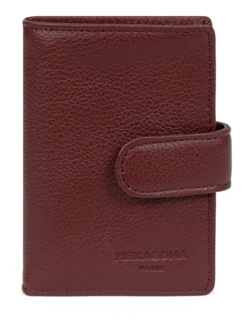 Portecartes  1 volet  Cuir CONFORT - Kiabi