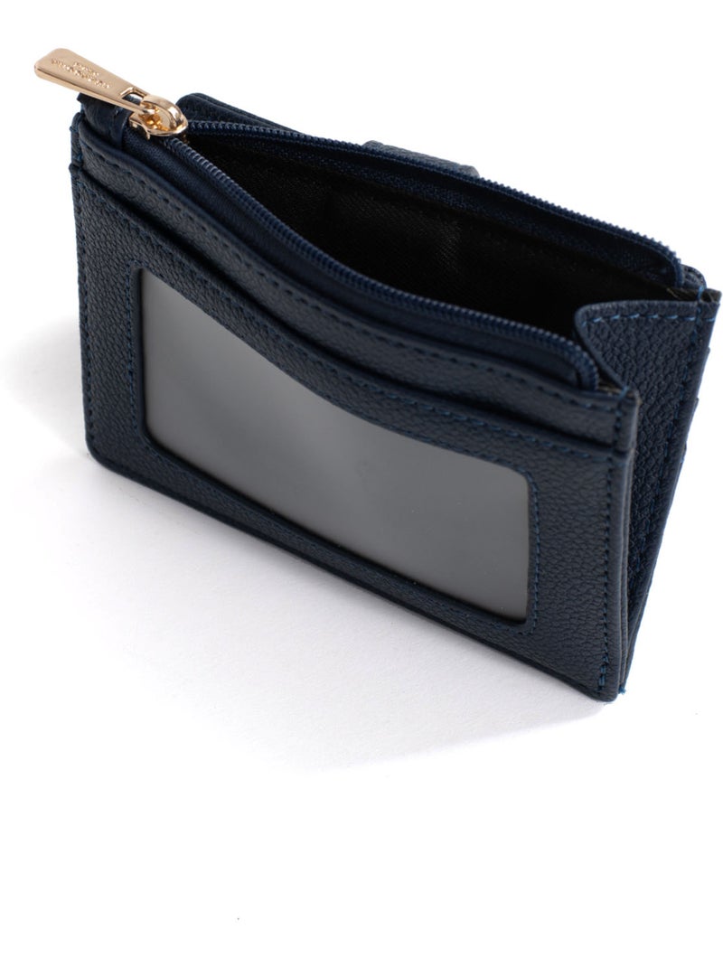 Portecartes  1 volet LYS Bleu marine - Kiabi