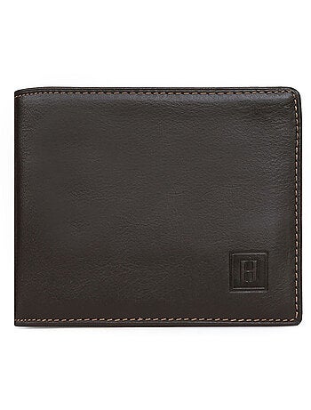 Portecartes 2 volets cuir félin