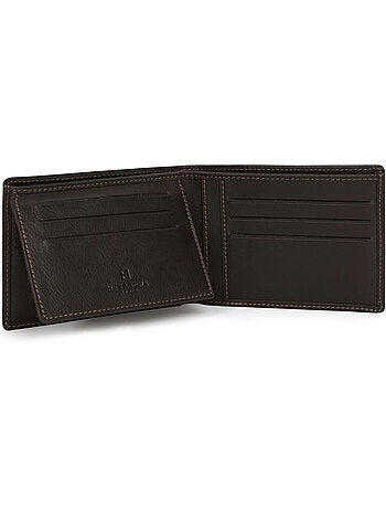 Portecartes 2 volets cuir félin