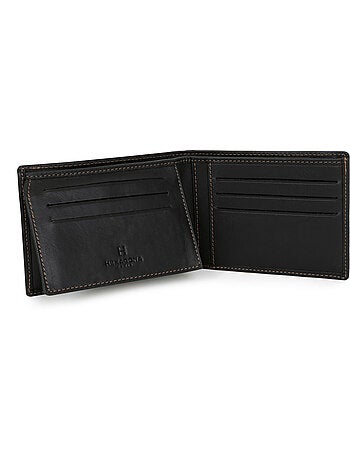 Portecartes 2 volets cuir félin