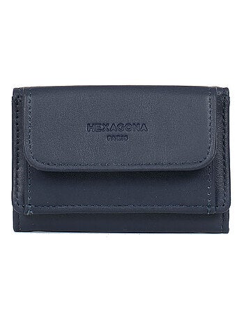 Portecartes 2 volets Stop RFID Cuir SOFT