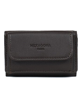 Portecartes 2 volets Stop RFID Cuir SOFT