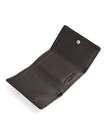 Portecartes 2 volets Stop RFID Cuir SOFT