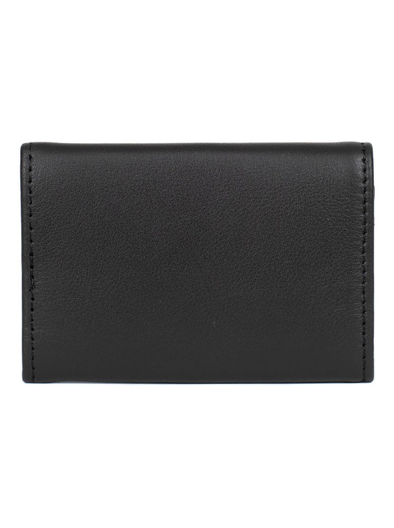 Portecartes  2 volets  Stop RFID  Cuir SOFT Noir - Kiabi