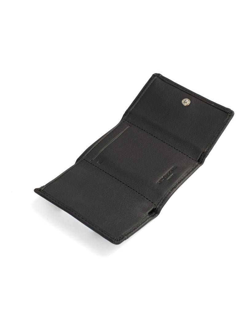 Portecartes  2 volets  Stop RFID  Cuir SOFT Noir - Kiabi