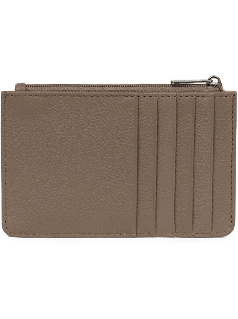 Portecartes  Cuir CONFORT Marron glacé - Kiabi