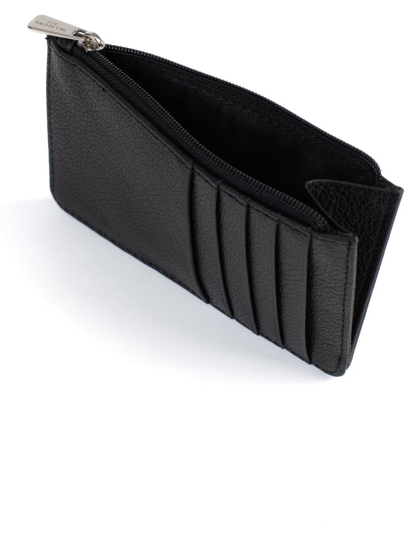 Portecartes  Cuir CONFORT Noir - Kiabi