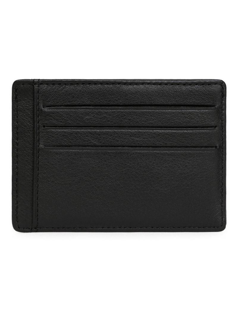 Portecartes  Cuir SOFT Noir - Kiabi