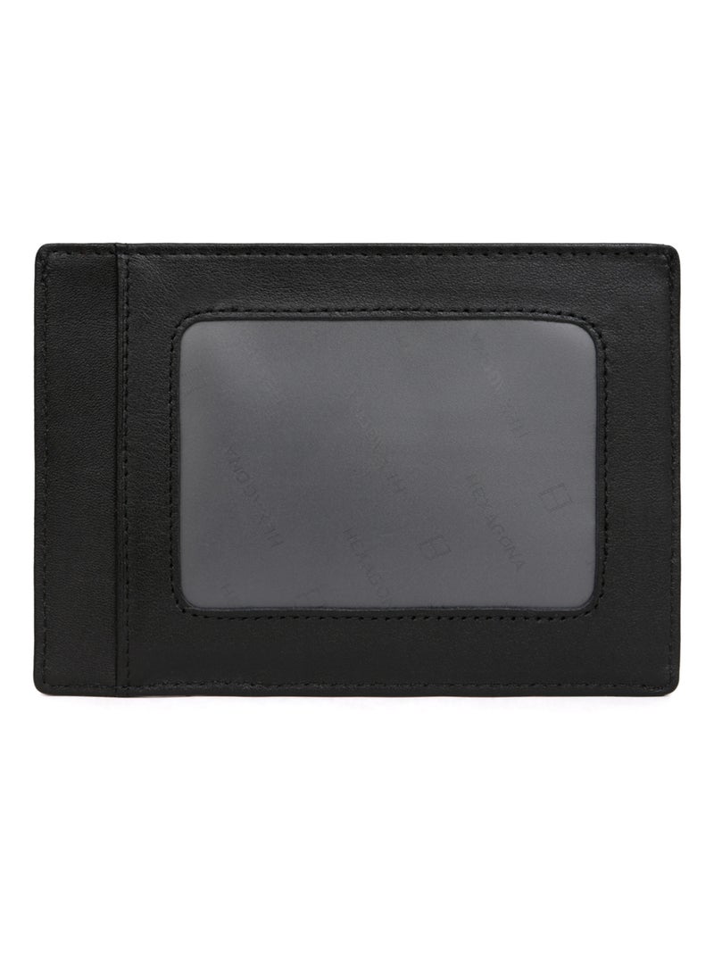 Portecartes  Cuir SOFT Noir - Kiabi
