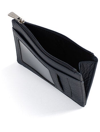 Portecartes stop rfid cuir confort hexagona