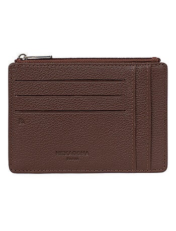 Portecartes stop rfid cuir confort hexagona