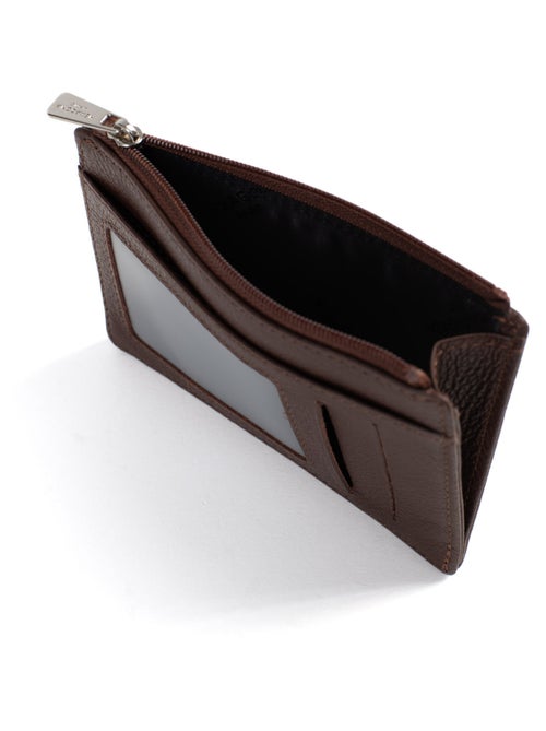 Portecartes  Stop RFID  Cuir CONFORT - Kiabi