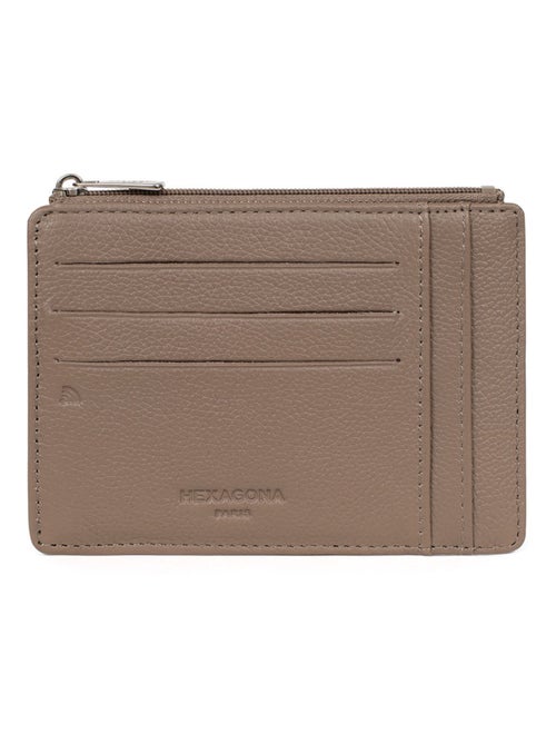 Portecartes  Stop RFID  Cuir CONFORT - Kiabi