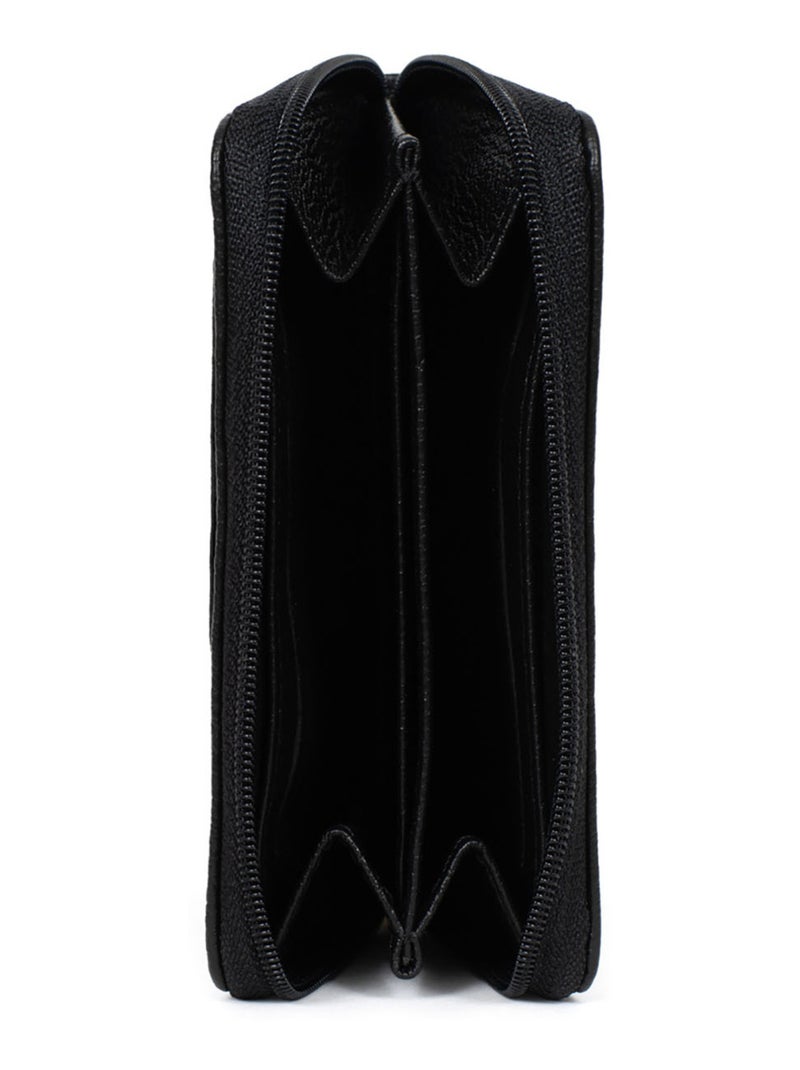 Portecartes  Stop RFID  Cuir CONFORT Noir - Kiabi
