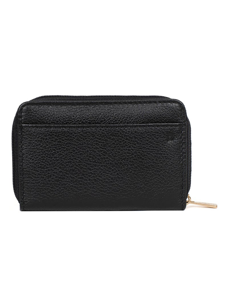 Portecartes  Stop RFID  Cuir CONFORT Noir - Kiabi