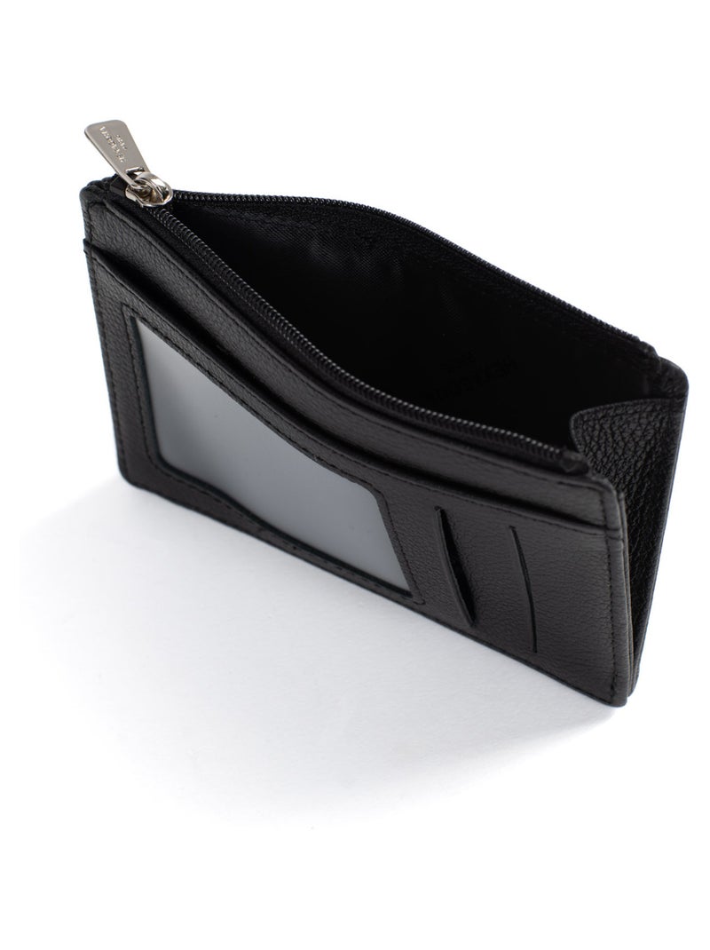 Portecartes  Stop RFID  Cuir CONFORT Noir - Kiabi
