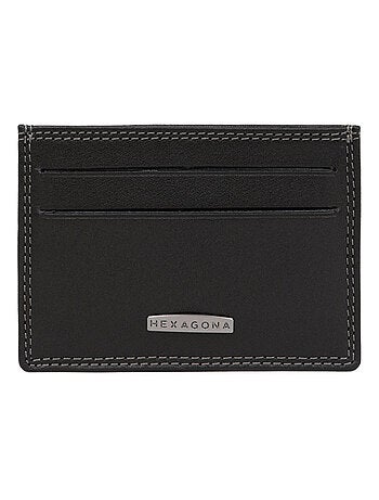 Portecartes stop rfid cuir sensation hexagona