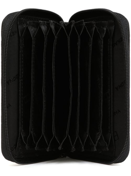 Portecartes  stop rfid  cuir sensation hexagona - Kiabi