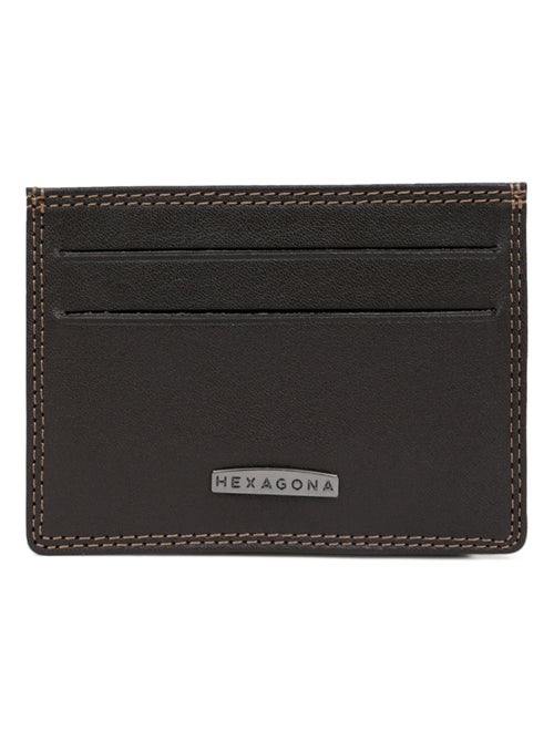 Portecartes  Stop RFID  Cuir SENSATION - Kiabi
