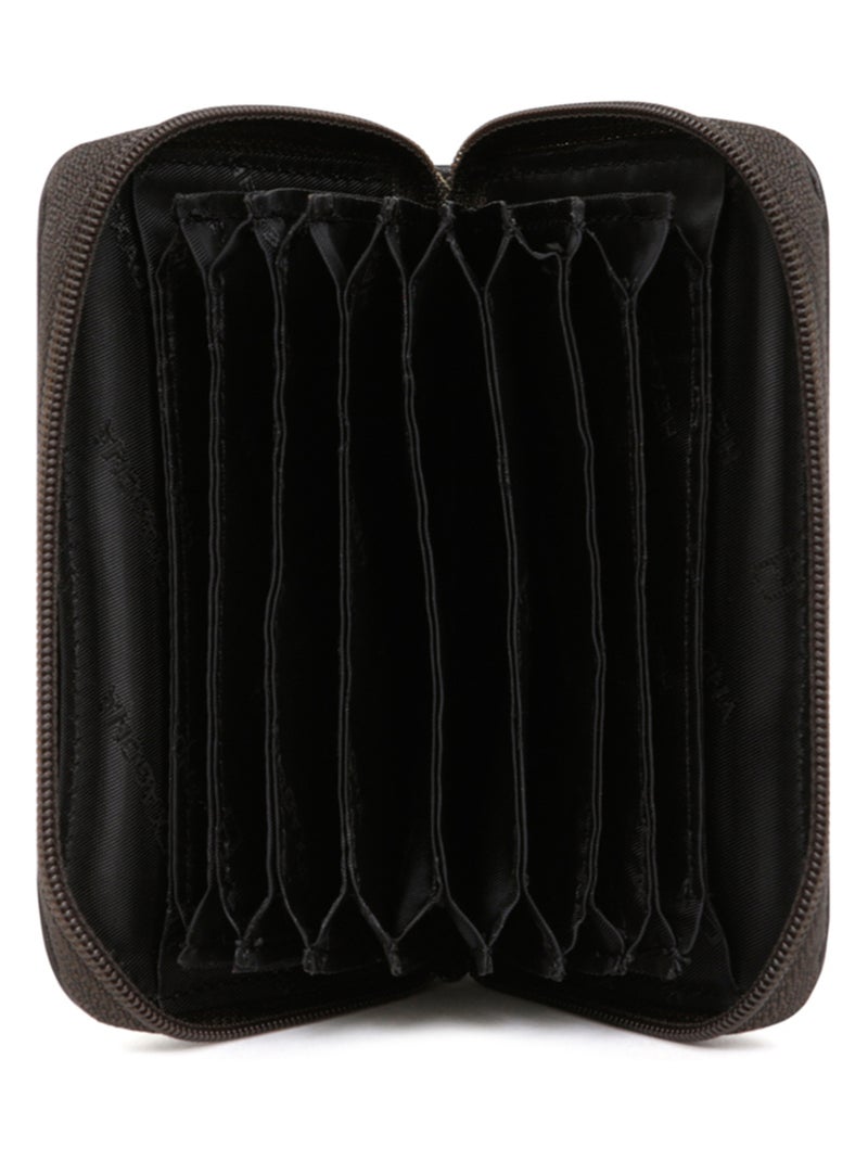Portecartes  Stop RFID  Cuir SENSATION Marron foncé - Kiabi
