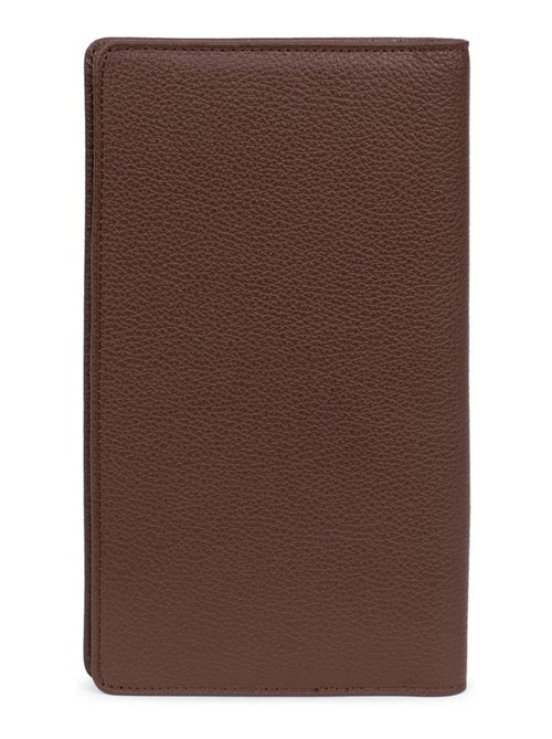 Portechéquier  1 volet  Cuir CONFORT - Kiabi
