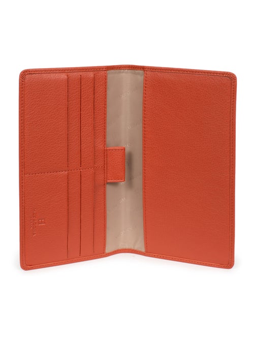 Portechéquier  1 volet  Cuir CONFORT - Kiabi