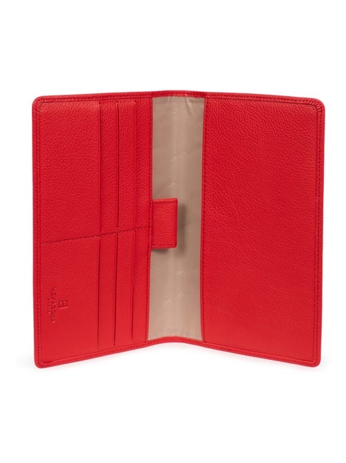 Portechéquier  1 volet  Cuir CONFORT - Kiabi