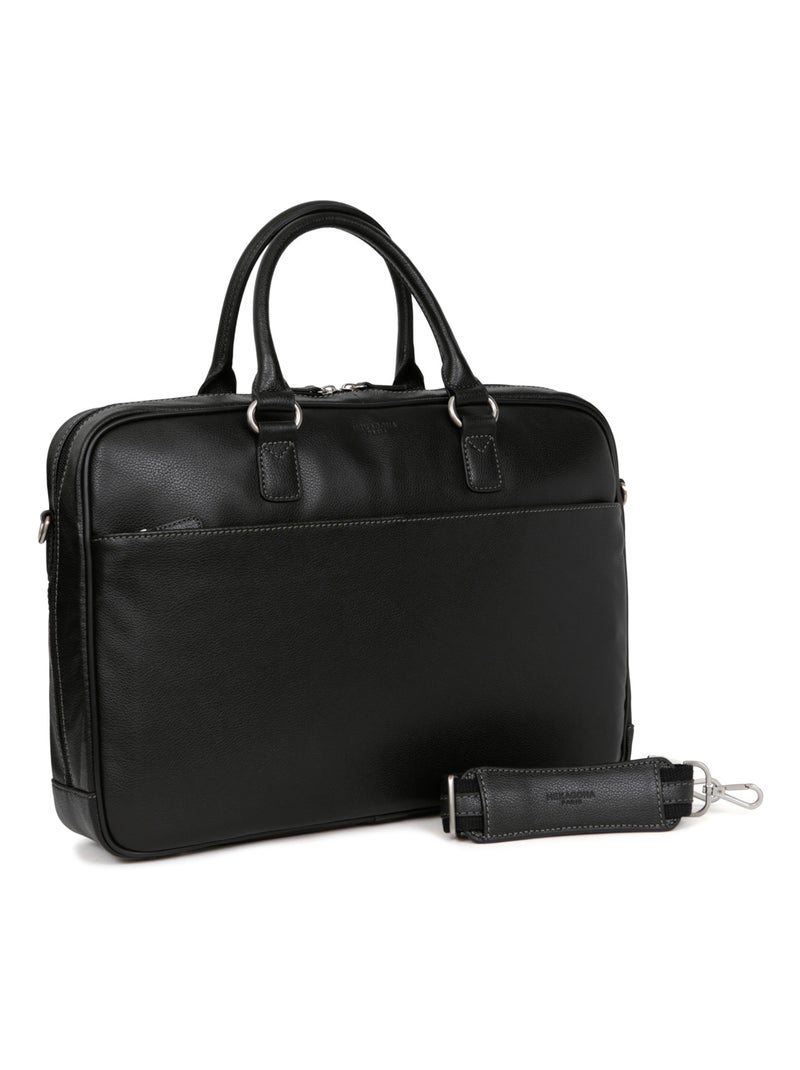 Portedocuments  13 & A4  Cuir CONFORT BUSINESS Noir - Kiabi