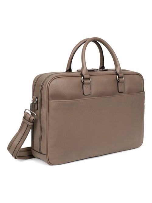 Portedocuments  15" & A4  Cuir CONFORT BUSINESS - Kiabi