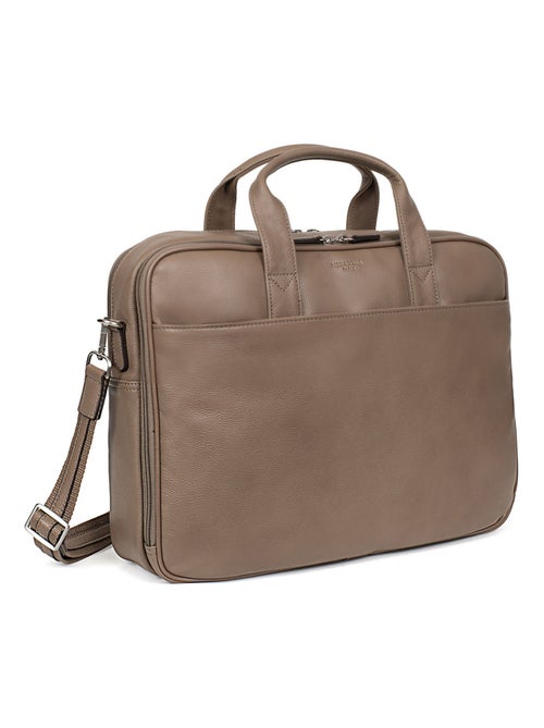 Portedocuments  15" & A4  Cuir CONFORT BUSINESS - Kiabi