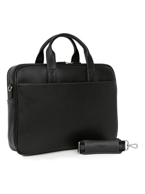 Portedocuments  15" & A4  Cuir CONFORT BUSINESS - Kiabi