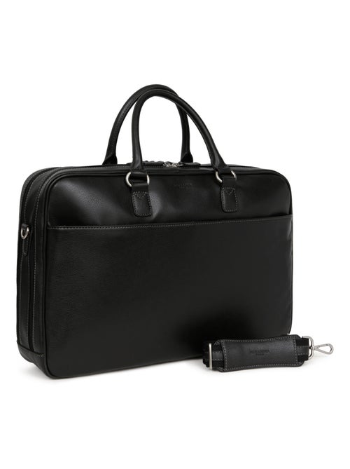 Portedocuments  15" & A4  Cuir CONFORT BUSINESS - Kiabi