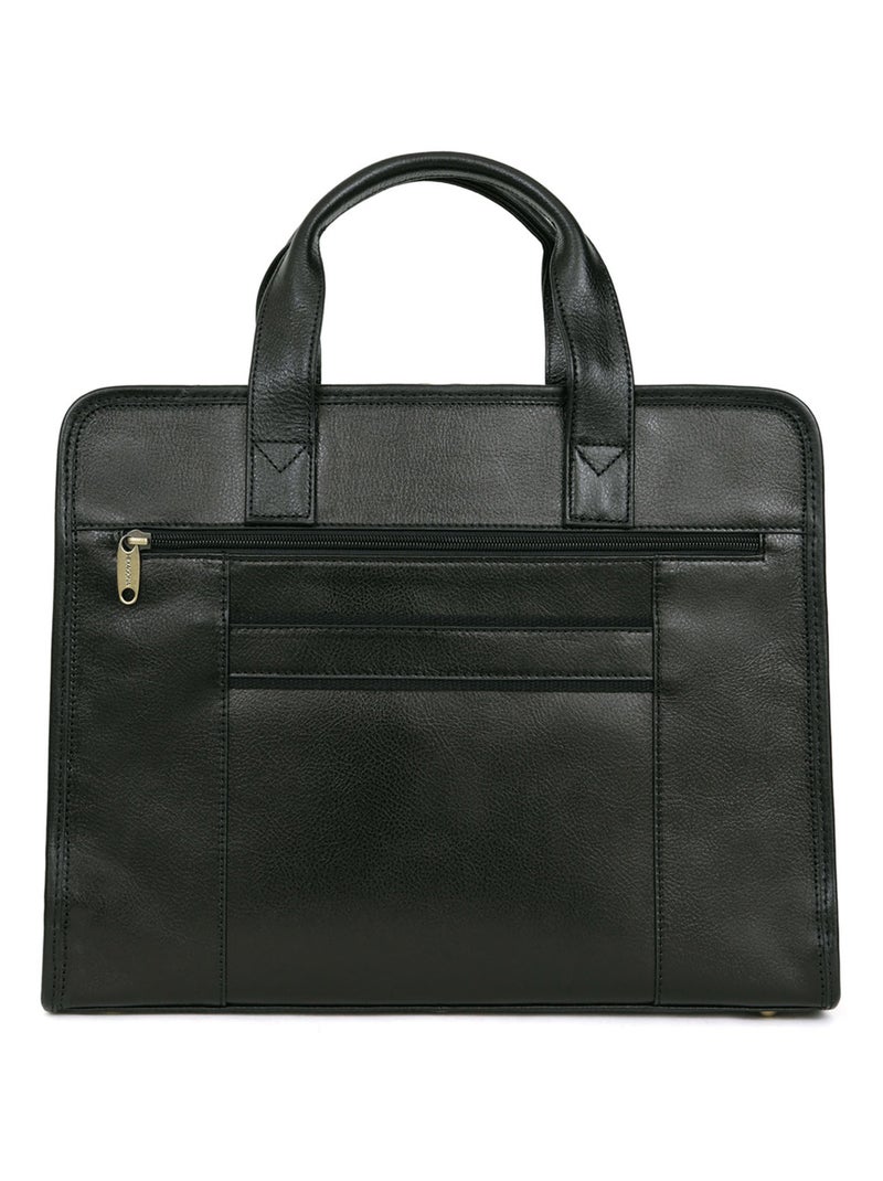 Portedocuments  15" & A4  Cuir RÉPUBLIQUE Noir - Kiabi