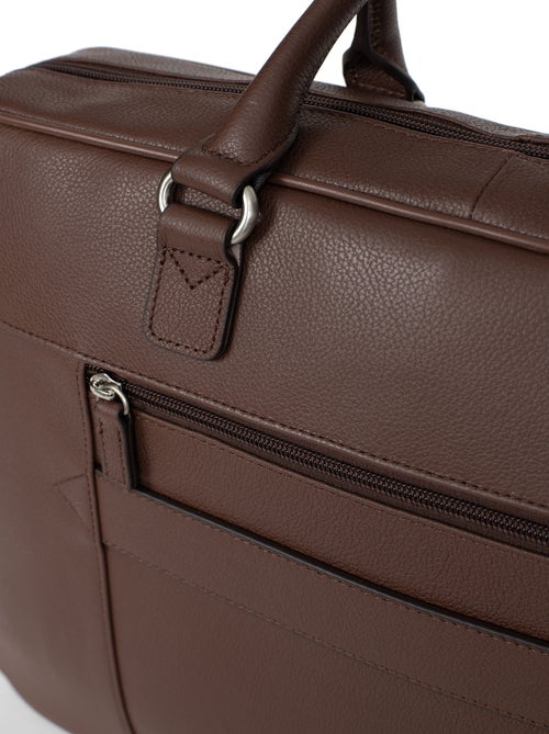 Portedocuments  17"& A4  Cuir CONFORT BUSINESS - Kiabi