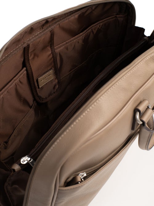 Portedocuments  17"& A4  Cuir CONFORT BUSINESS - Kiabi