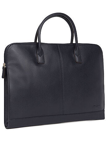 Portedocuments a4 cuir confort business hexagona