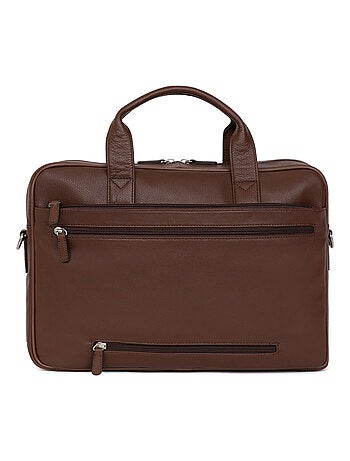 Portedocuments a4 cuir confort business hexagona