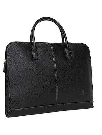 Portedocuments a4 cuir confort business hexagona