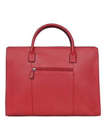 Portedocuments a4 cuir confort business hexagona