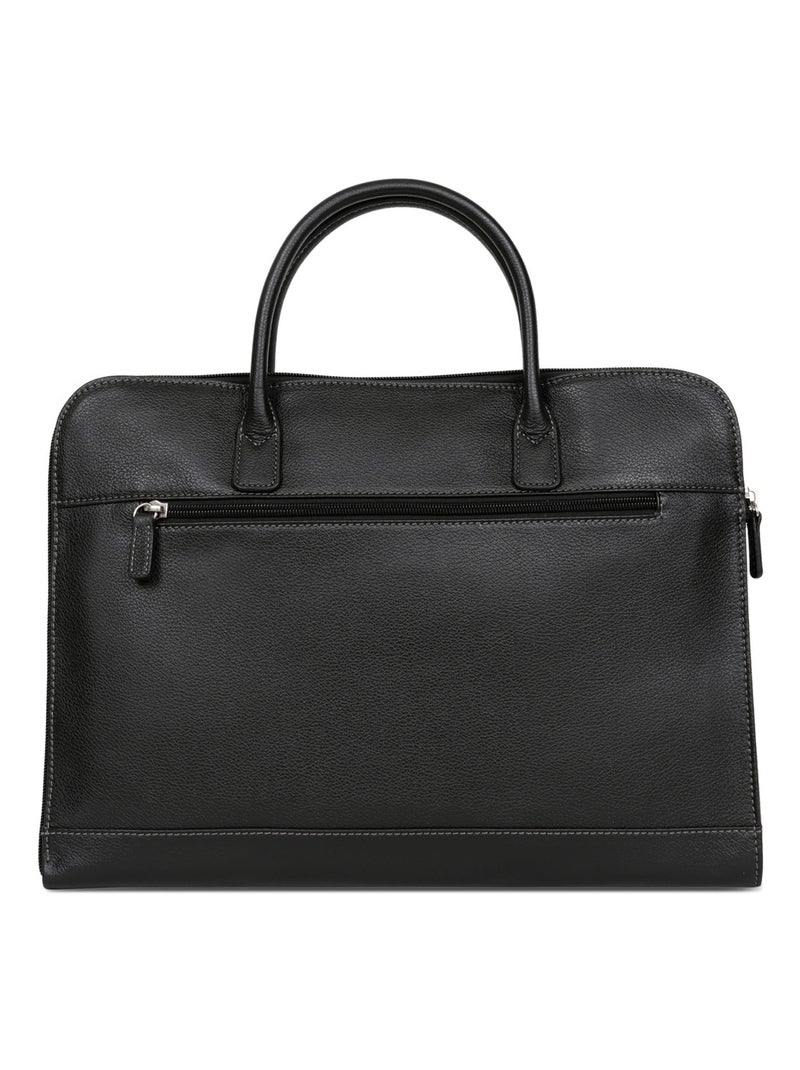 Portedocuments  A4  Cuir CONFORT BUSINESS Noir - Kiabi