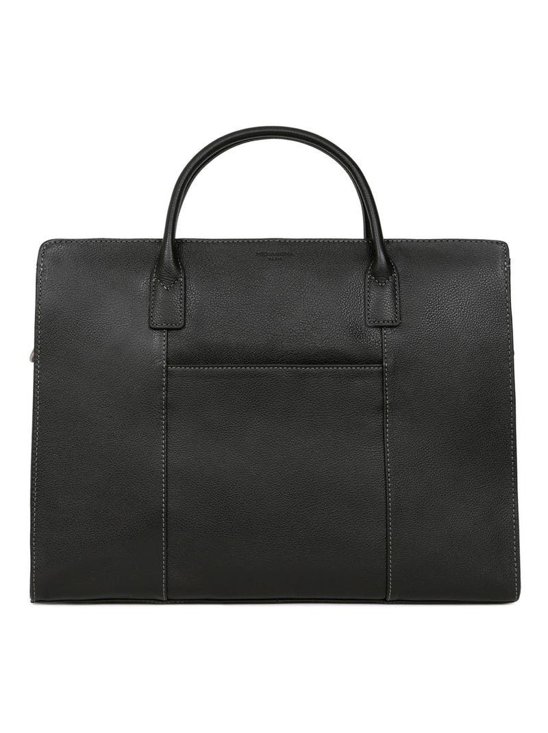 Portedocuments  A4  Cuir CONFORT BUSINESS Noir - Kiabi