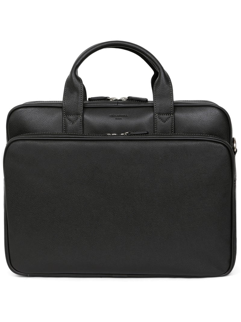 Portedocuments  A4  Cuir CONFORT Noir - Kiabi