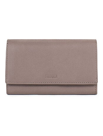 Portefeuille - 1 volet - Stop RFID - Cuir Émy | FAGOLA