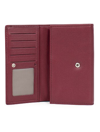 Portefeuille - 1 volet - Stop RFID - Cuir Émy | FAGOLA
