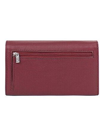 Portefeuille - 1 volet - Stop RFID - Cuir Émy | FAGOLA